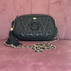 Valentino By Mario Valentino Bella Leather Camera Crossbody Bag